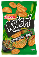 Krispi wavy spicy crackers