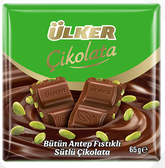 Ülker milk chocolate with whole pistachios